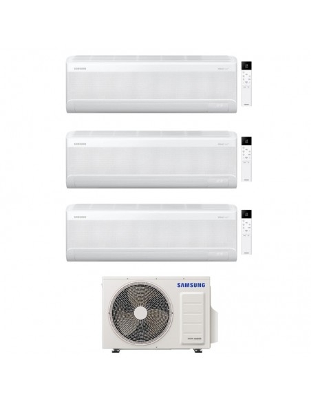 Climatizzatore Condizionatore Samsung WINDFREE AVANT S2 R32 Wifi Trial Split Inverter 12000 + 12000 + 12000 BTU con U.E. AJ068TX