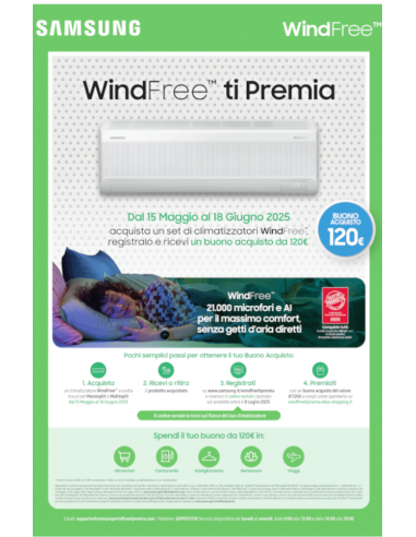 Climatizzatore Condizionatore Samsung Windfree...