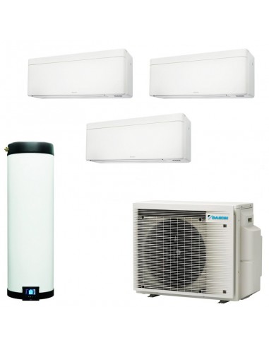 Daikin Multi+ Sistema Di Raffrescamento/Riscaldamento ACS 120 Lt Trial Perfera All Seasons 9+9+9 R32 Inverter A+++