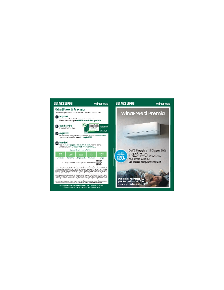 Samsung Climatizzatore WindFree Première Essential White Inverter 9000Btu R32 A+++/A++ Wifi