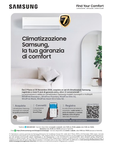 Samsung Climatizzatore Condizionatore Windfree...