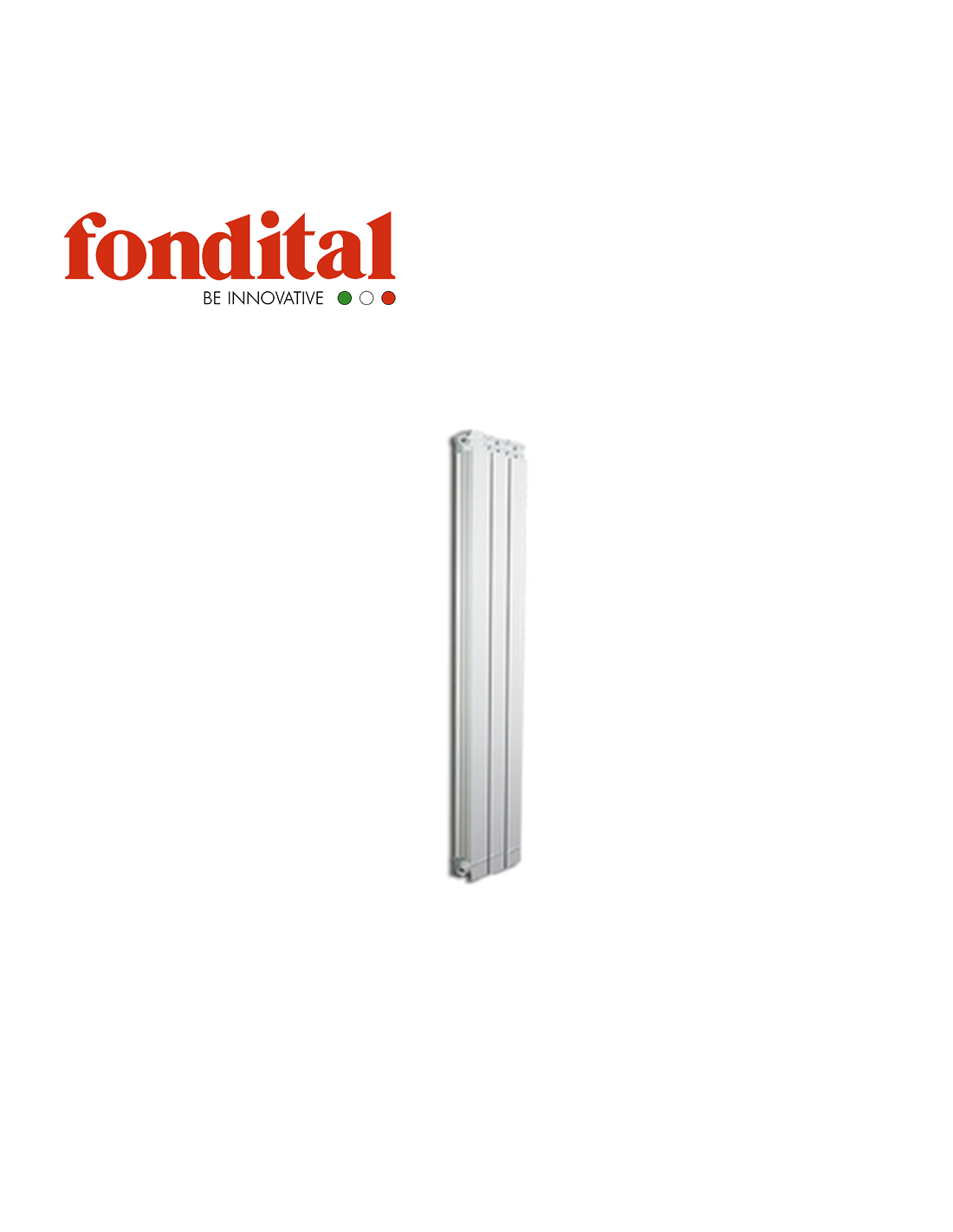 Radiatore In Alluminio Interasse 1400 Fondital Garda S90 Batteria Da 3 - Foto 7