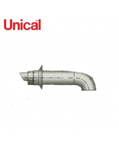 Unical Kit Fumi Kon M Con Ispezione Coassiale 60/100