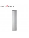 DECO-WARM VERTYZ RADIATORE ALLUMINIO DESIGN 1800X380mm 410 W  BIANCO 10 ELEMENTI