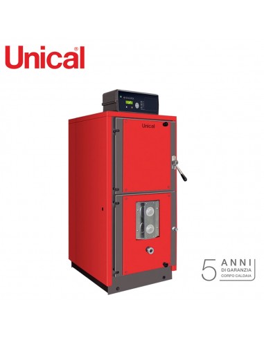 Unical Novairex 34 Kw Caldaia A Legna A Gasificazione Totale A Fiamma Rovesciata Garanzia 5 Anni