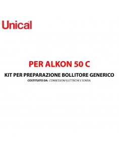 UNICAL KIT PER LA  PREPARAZIONE BOLLITORE GENERICO CON...